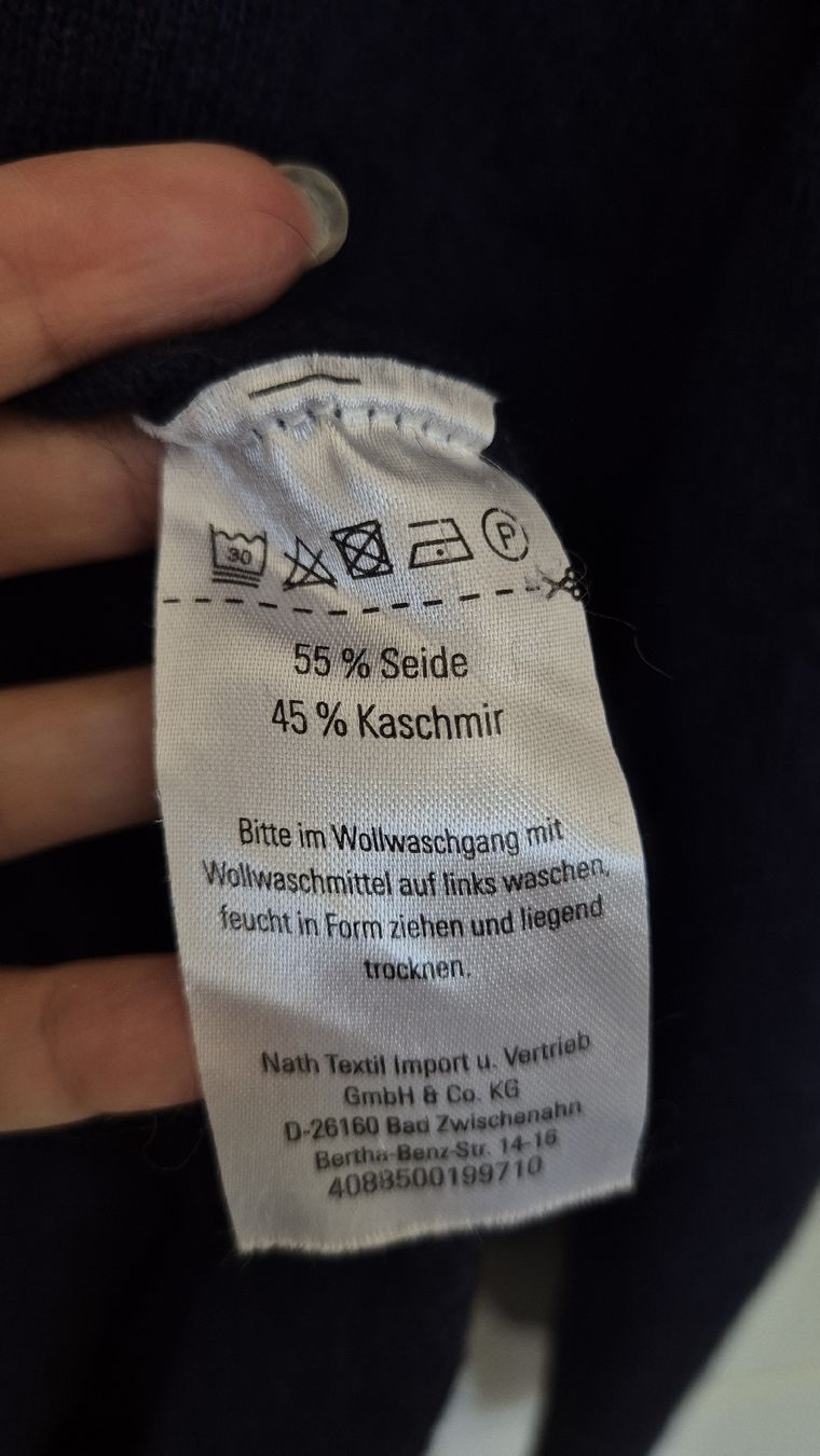 Pullover & Sweatshirts: Edler Seide Kaschmir Pullover, Grösse M, dunkelblau – Gebraucht aus Winterthur von ann_7lxx 2