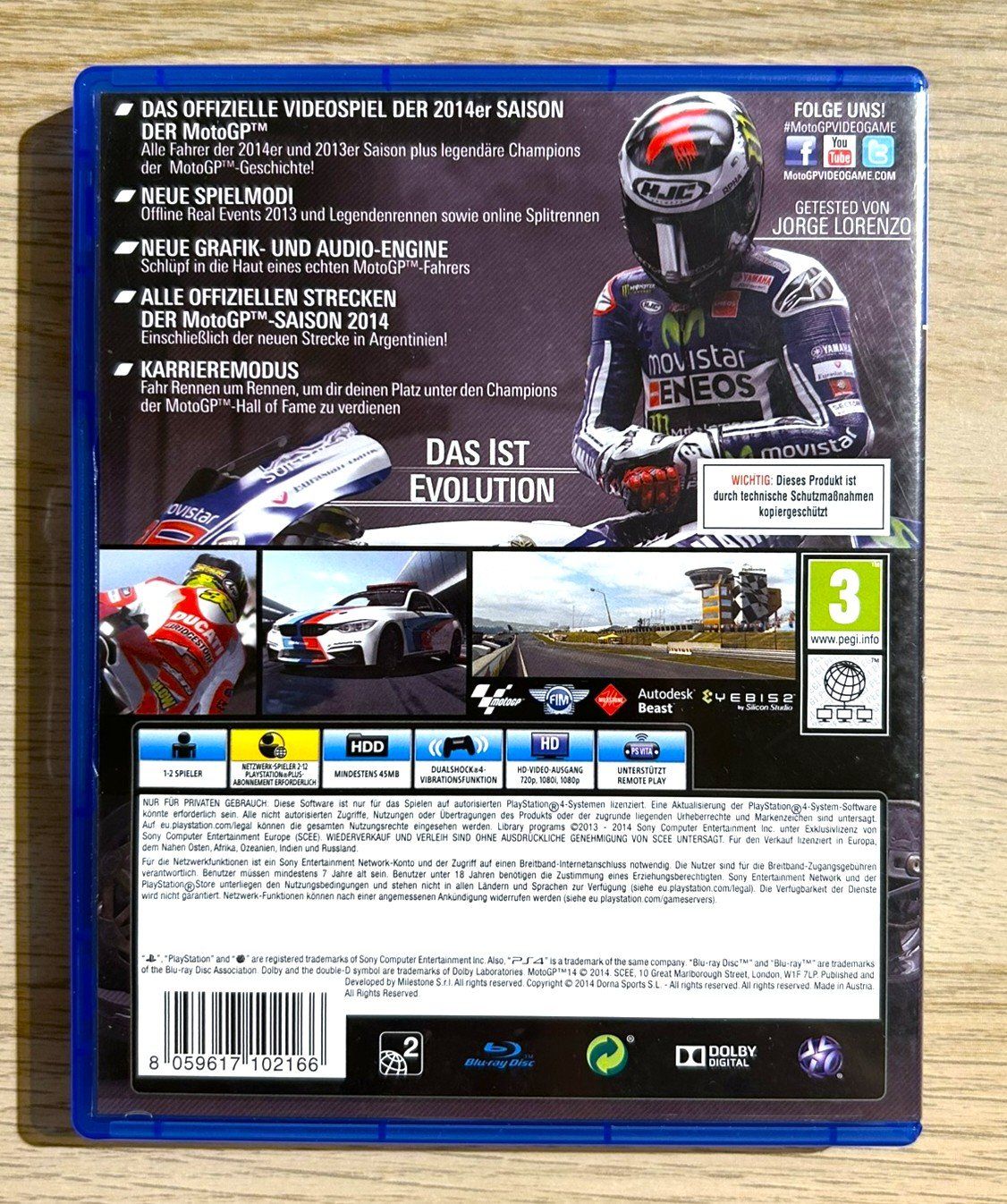 Sony Jeux: MotoGP 14 PS4 – D'occasion à St. Gallen par Alpine.Arcade 1