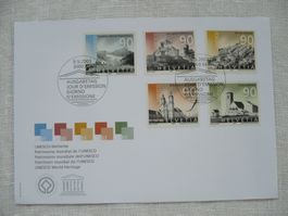 2003 1 FDC UNESCO-Welterbe SBK 1096 - 1100