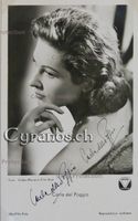Carla del Poggio (1925-2010) Schauspielerin - Autogramm