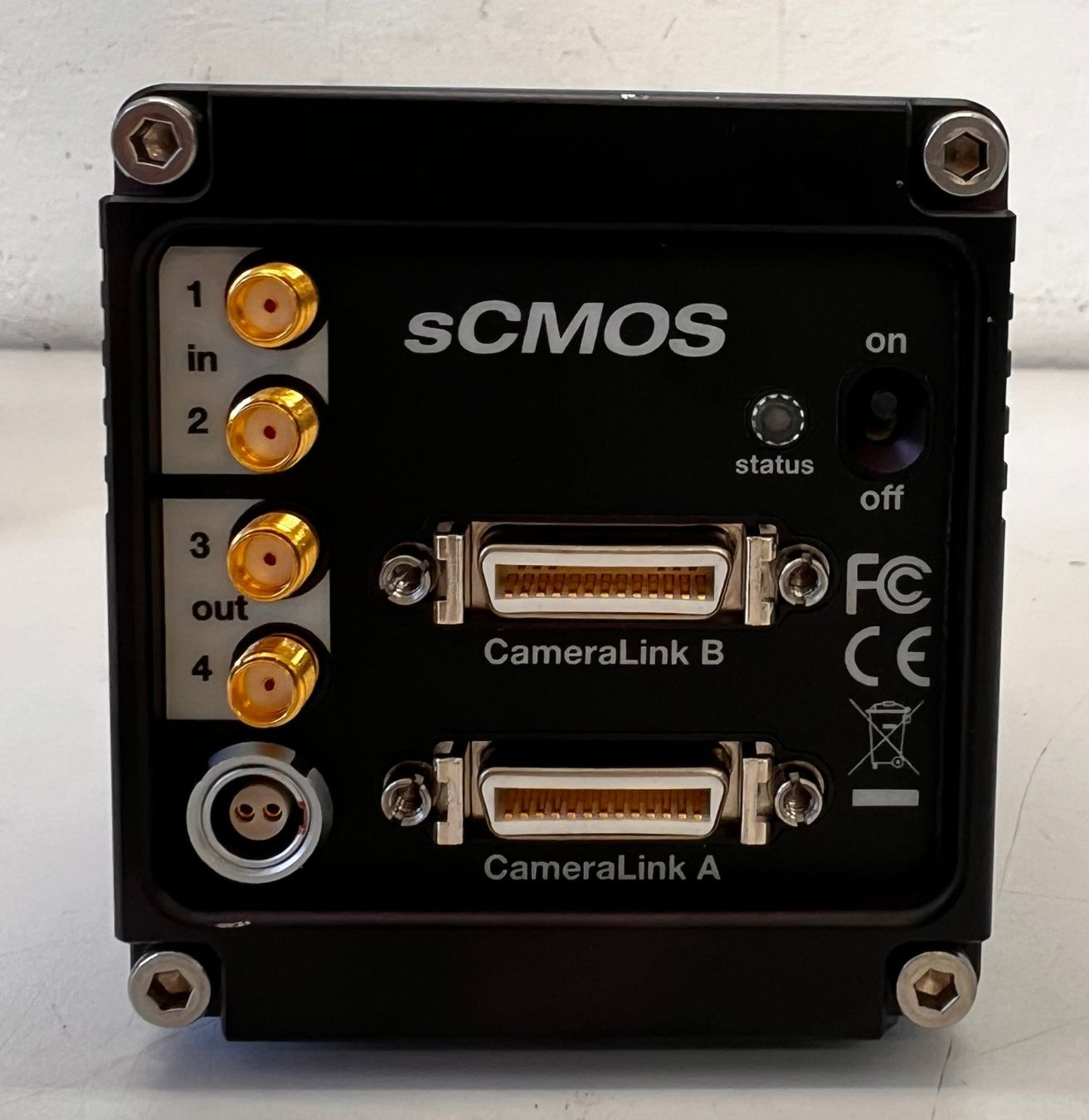 Fotocamera: sCMOS pco.edge mono RS Rolling Shutter Scientific Camera – Usato da Niederdorf venduto da LeptonAG_Labor 3