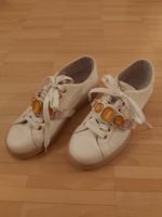DATE Sneaker mit Details Leder Grösse 38