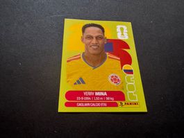 Panini Sticker FIFA Fussball WM 2026 Yerry Mina COL 5