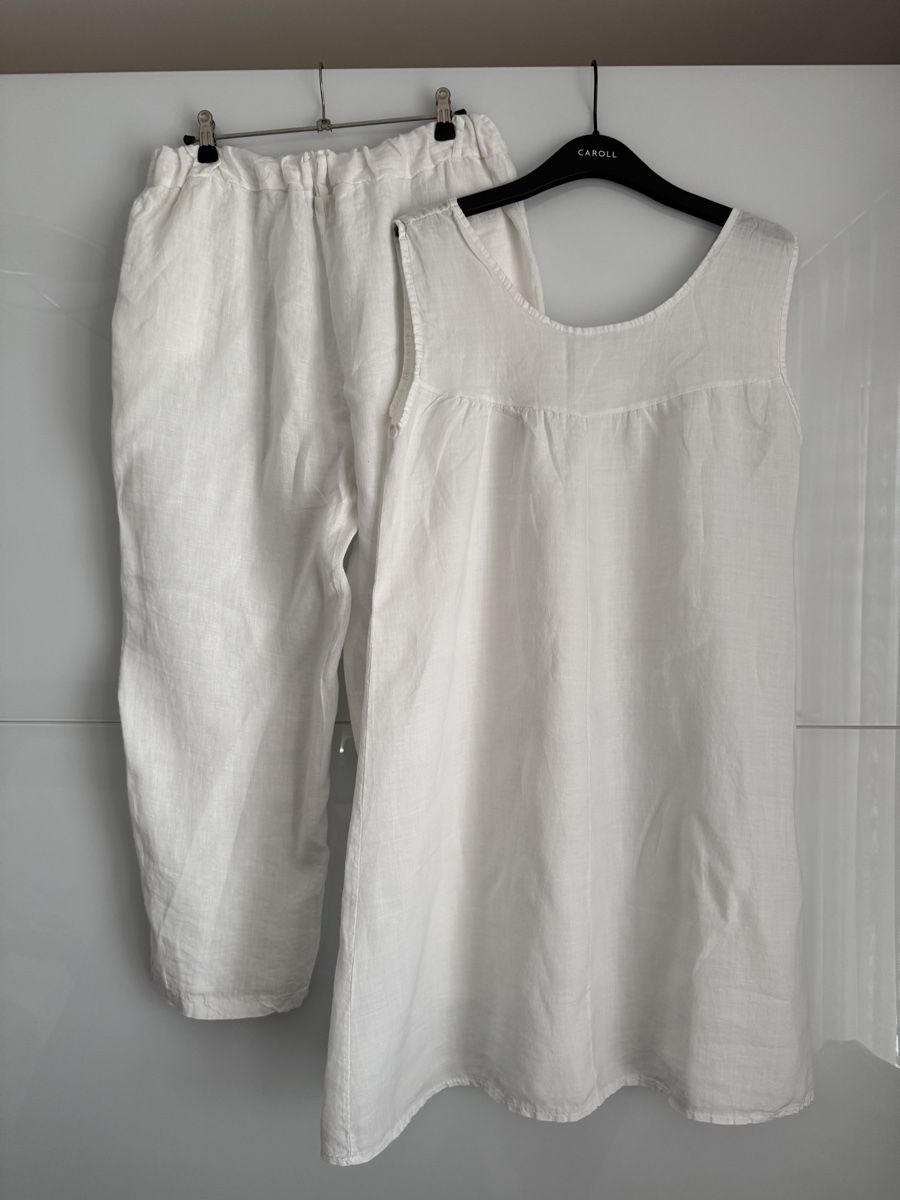 Pantaloni: TODAY Leinen Sommer Set in der Gr. L – Usato da Grenchen venduto da servet.t 1