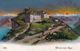 Gruss vom Rigi  N° 1668