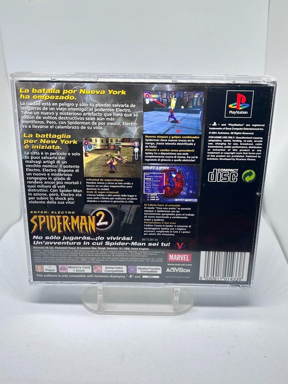 Spider-Man 2: Enter Electro per PlayStation 1 (Gebraucht) in Giubiasco ...