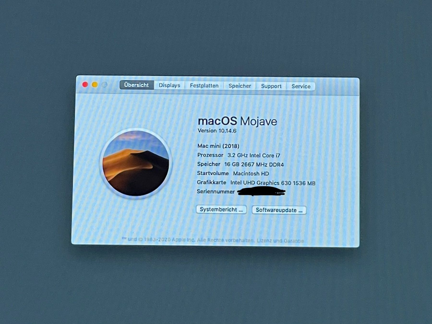 Apple PC: Mac Mini 2018 Intel Core i7, 16GB RAM, 251 SSD Top Startbere – Usato da Zuerich venduto da Dorsi 1