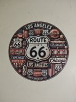 Route 66 Blechschild, USA, Vintage Stil, Deko. (nov640)