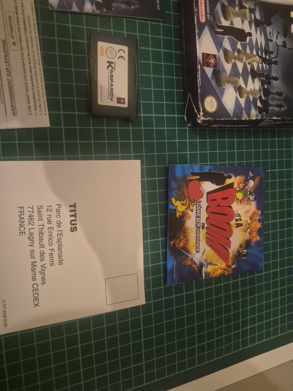Nintendo Spiele: Virtual Kasparov Game Boy Advance - Boxed, with Manuals! – Gebraucht aus Meyrin von Retro-GZ 2