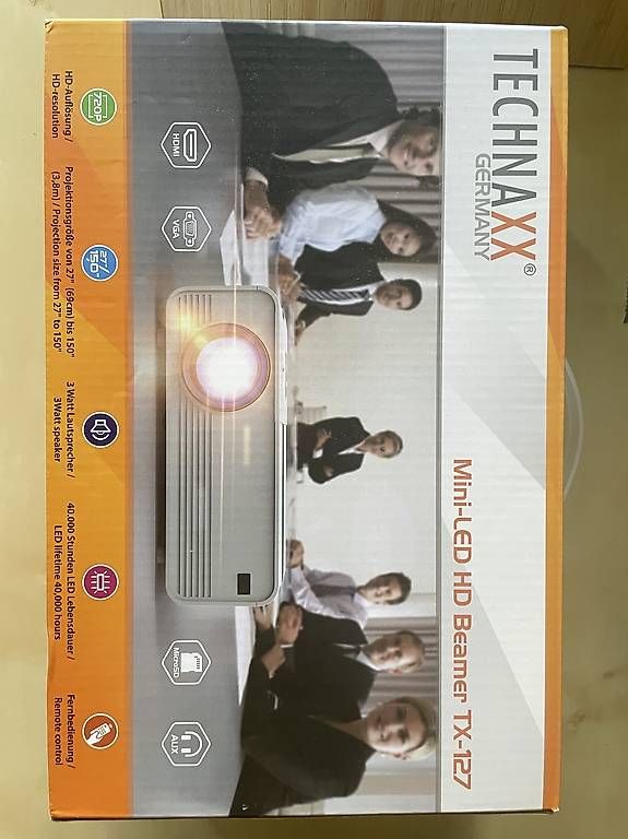 Technaxx Videoprojektoren: Technaxx Mini-LED HD Beamer TX-127 – Neu (gemäss Beschreibung) aus Winterthur von luc_dh9f 1
