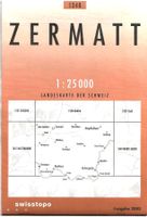 Swisstopo-Karte 1:25'000 1134 Zermatt