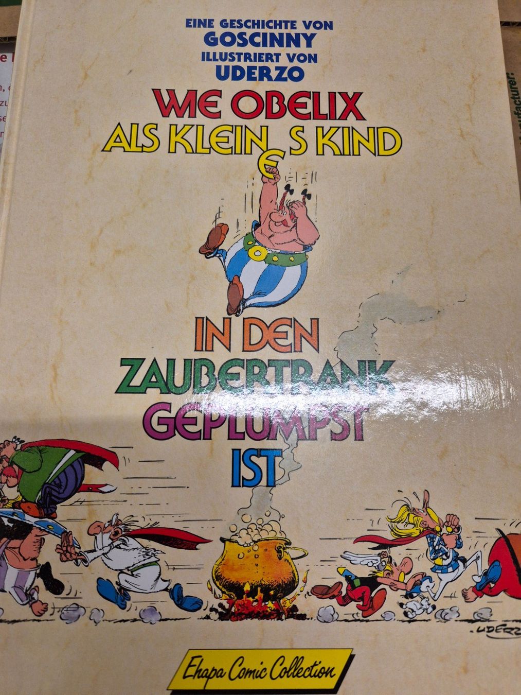 Fumetti: Asterix: Wie Obelix als kleines Kind k2 – Usato da Schwarzenburg venduto da Flamingo07