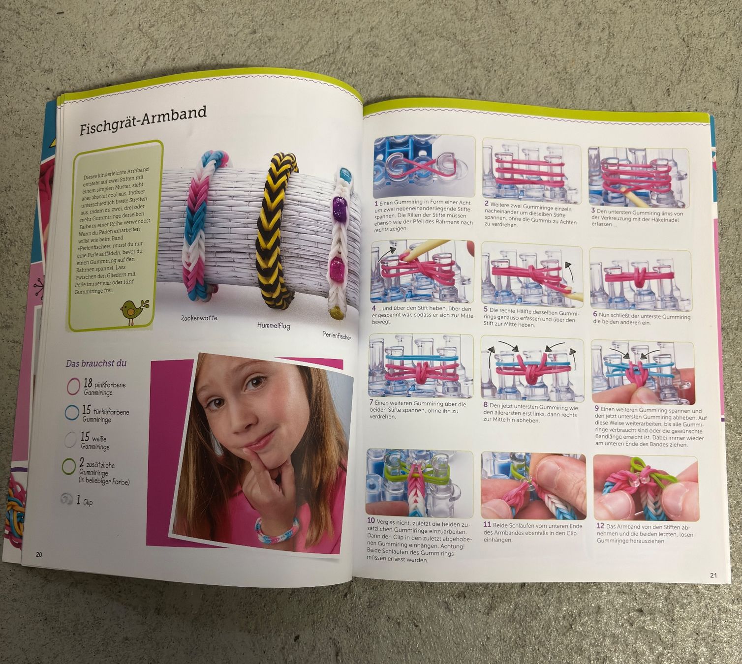 Libri: Rubberband-Schmuck Bastelbuch – Usato da Sonterswil venduto da VD-Service 2