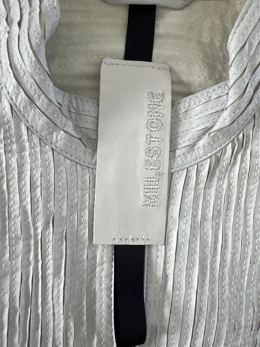 Giacche: Weisse Lederjacke Milestone Gr. 38 beige – Usato da Oberuzwil venduto da DanaB01 4