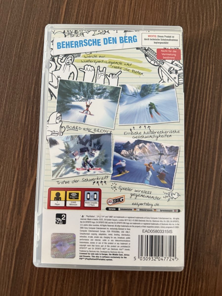 Sony Giochi: SSX on tour PSP Videospiel – Usato da Winterthur venduto da mar_k8lf 2
