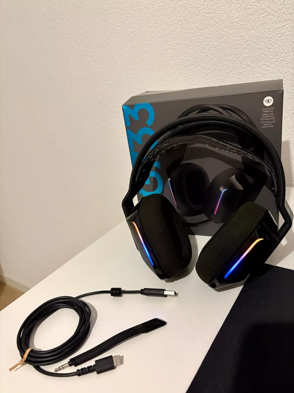 Logitech Kopfhörer: G733 Logitech Headset – Neu (gemäss Beschreibung) aus Belfaux von Thoma.St 3