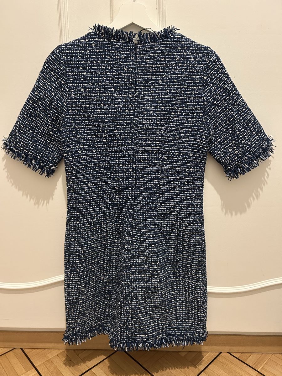 Vestiti: Robe BacYan bleue, taille S, Tweed – Nuovo (secondo la descrizione) da Genève venduto da aur_ypb7 3