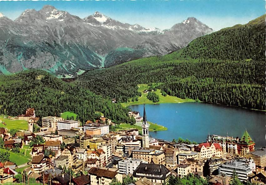 Cartes postales: GR - St. Moritz – D'occasion à Ottikon b.Kemptth. par Neptun1974