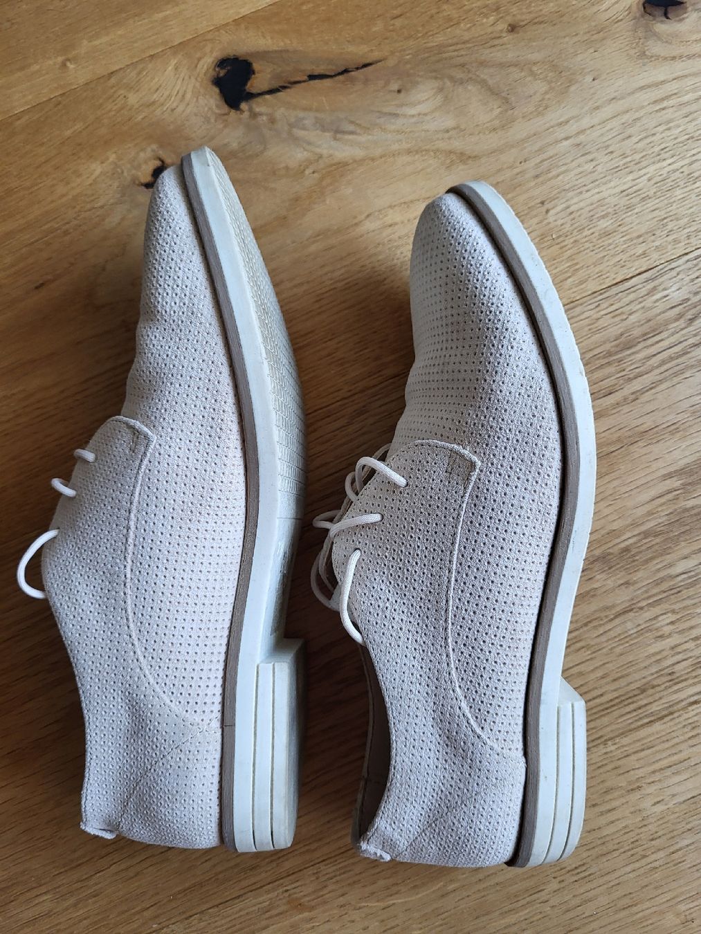 Anna Field Damenschuhe: ANNA FIELD Schnürschuhe Gr. 39 beige – Gebraucht aus St.Gallen von Einstein87 1