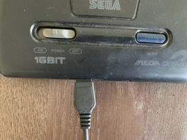 Sega Mega Drive 2 Konsole mit Controller 16BIT