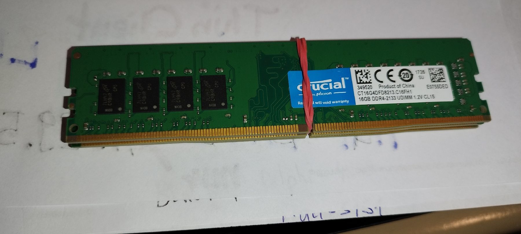 Memory / RAM: 1 stk ddr 4 ramm 16 giga 2133 – Neu (gemäss Beschreibung) aus wila von audi48 1
