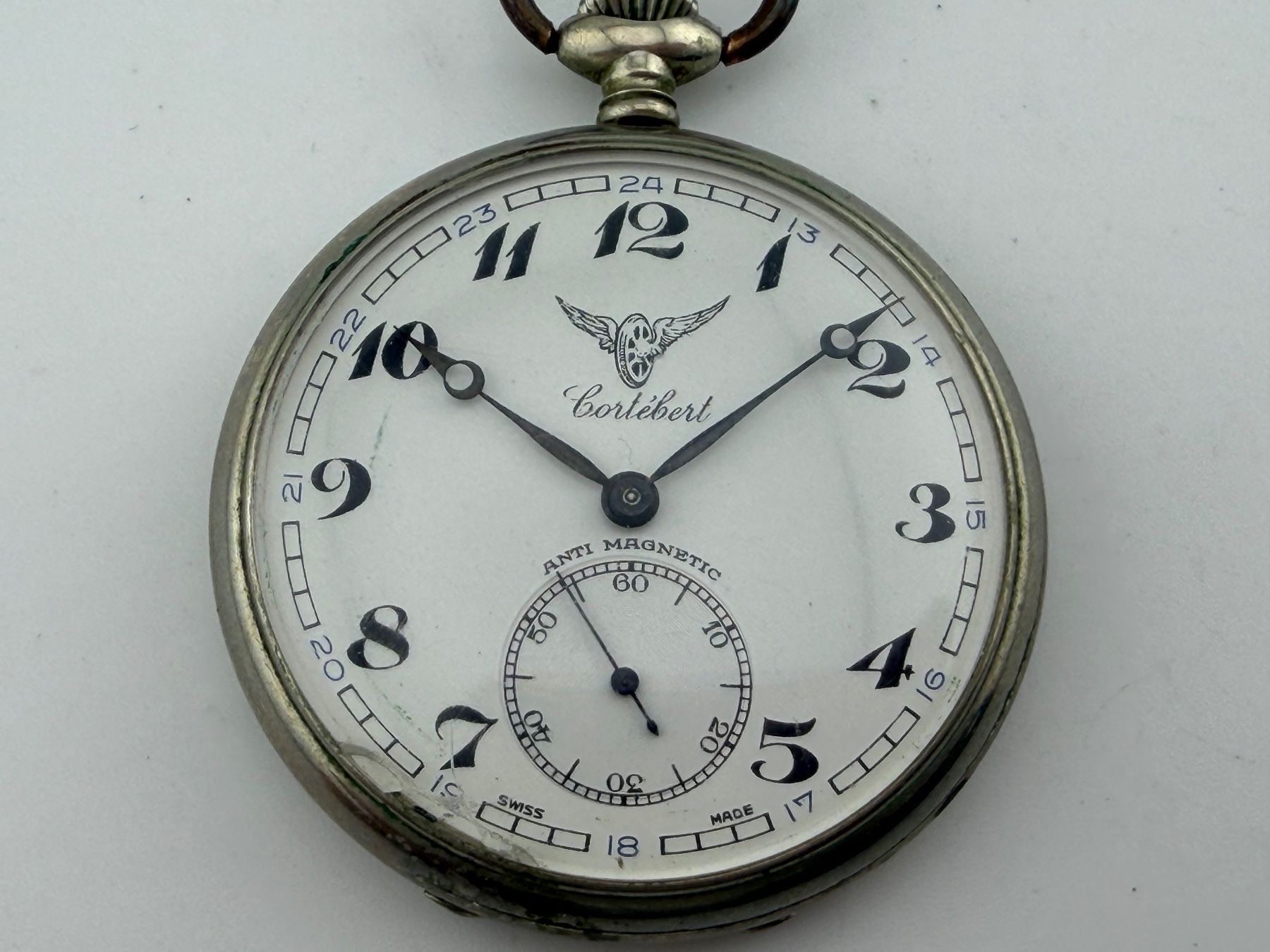 Cortébert Orologi: Alte CORTEBERT montre de poche mécanique – Difettoso da Biel/Bienne venduto da MrP_WatchesBiel 1