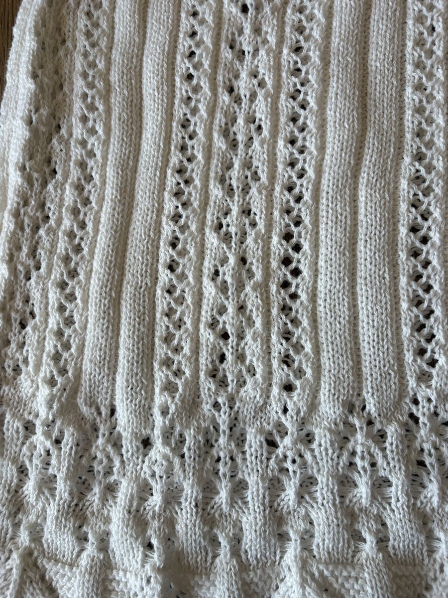 Top: 2 gestrickte Tops aus Baumwolle – Nuovo (secondo la descrizione) da Baden venduto da jdif 1