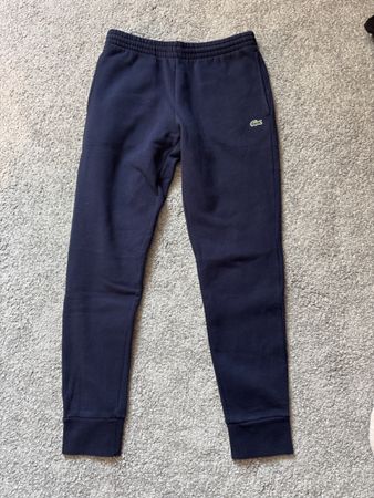 Lacoste sweatpants slim fit dark blue size M 