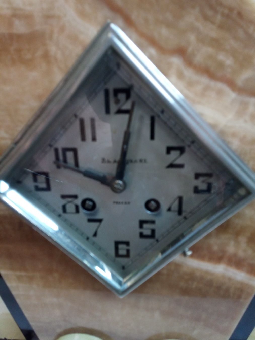 Orologi da terra & Orologi da parete: Art Deco Kamin Uhr mit Pariser Werk – Usato da Zürich venduto da edi_c2m6 5
