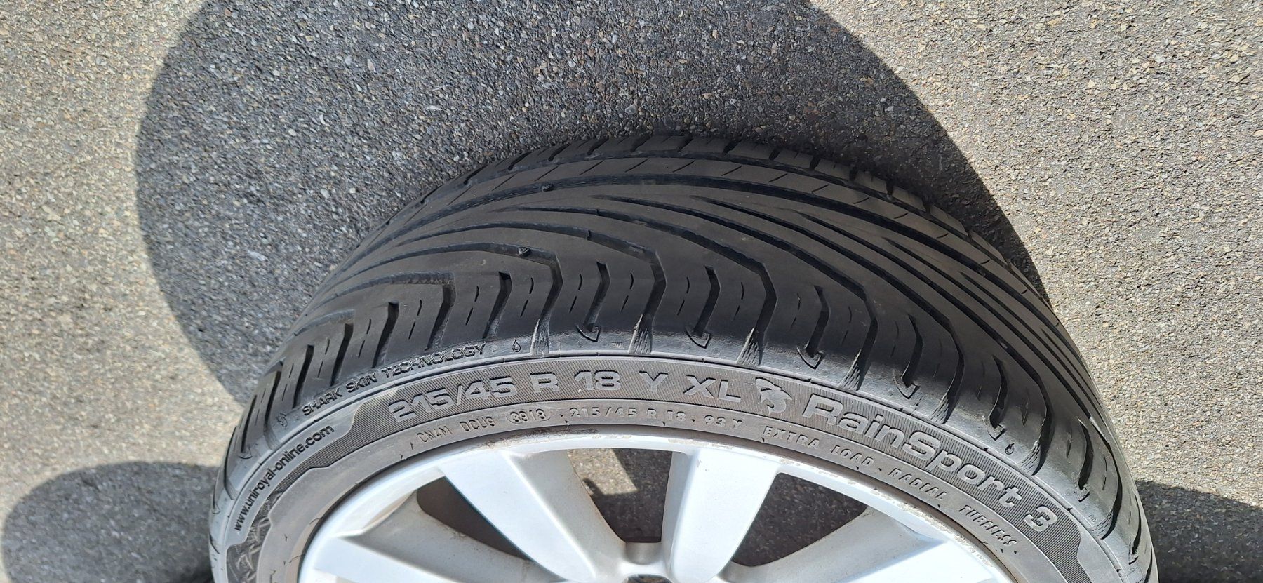 Mitsubishi Pneumatici & Ruote complete: Räder 215/45 R18 Mitsubishi Lancer – Usato da Arbon venduto da Kbrluz 6