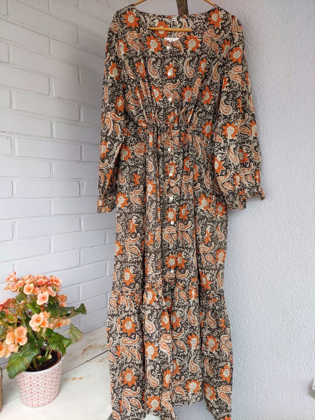 Vestiti: Maxi dress Hand block print – Nuovo e nell'imballaggio originale da Chiasso venduto da Pat_chuli 3