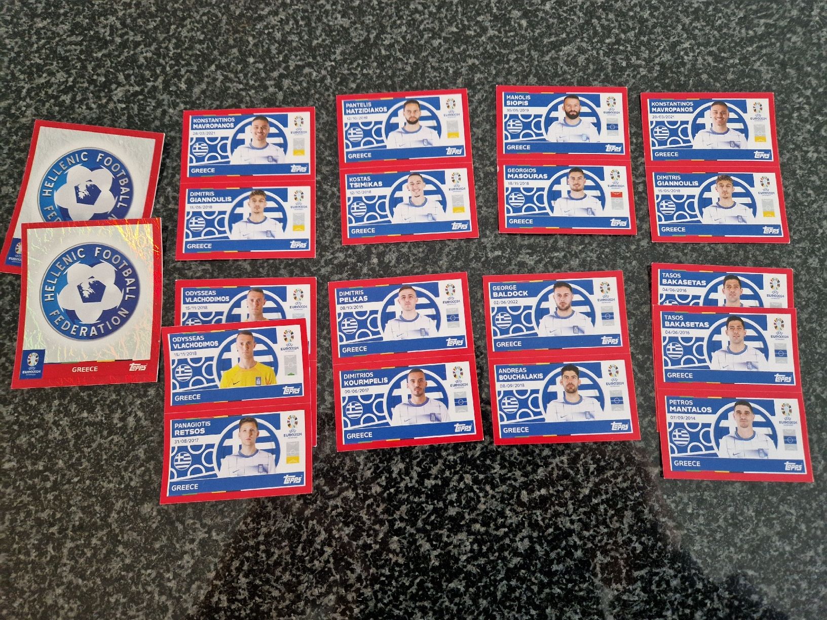 Topps Carte collezionabili: Topps Euro 2024 - Greece – Nuovo (secondo la descrizione) da Romont FR venduto da raj_sjv9