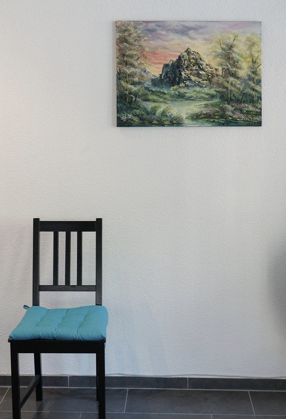 Gemälde: Mountainexpress - Öl auf Leinwand 50x70 – Neu (gemäss Beschreibung) aus Basel von HNDidn 1