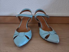 Chie Mihara Pumps/Sandalen Gr. 37 – Hellblaues Leder