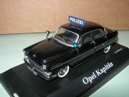 Opel Kapitän Polizei * Schuco 1:43