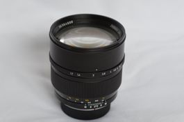ZHONGYI Mitakon 85mm f/1.2 avec monture Nikon F