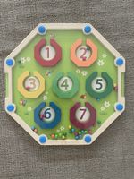 Wooden Number Maze Toy