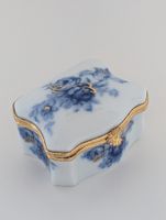 LIMOGES Porzellan Schmuckdose Pillendose Schatulle, vintage