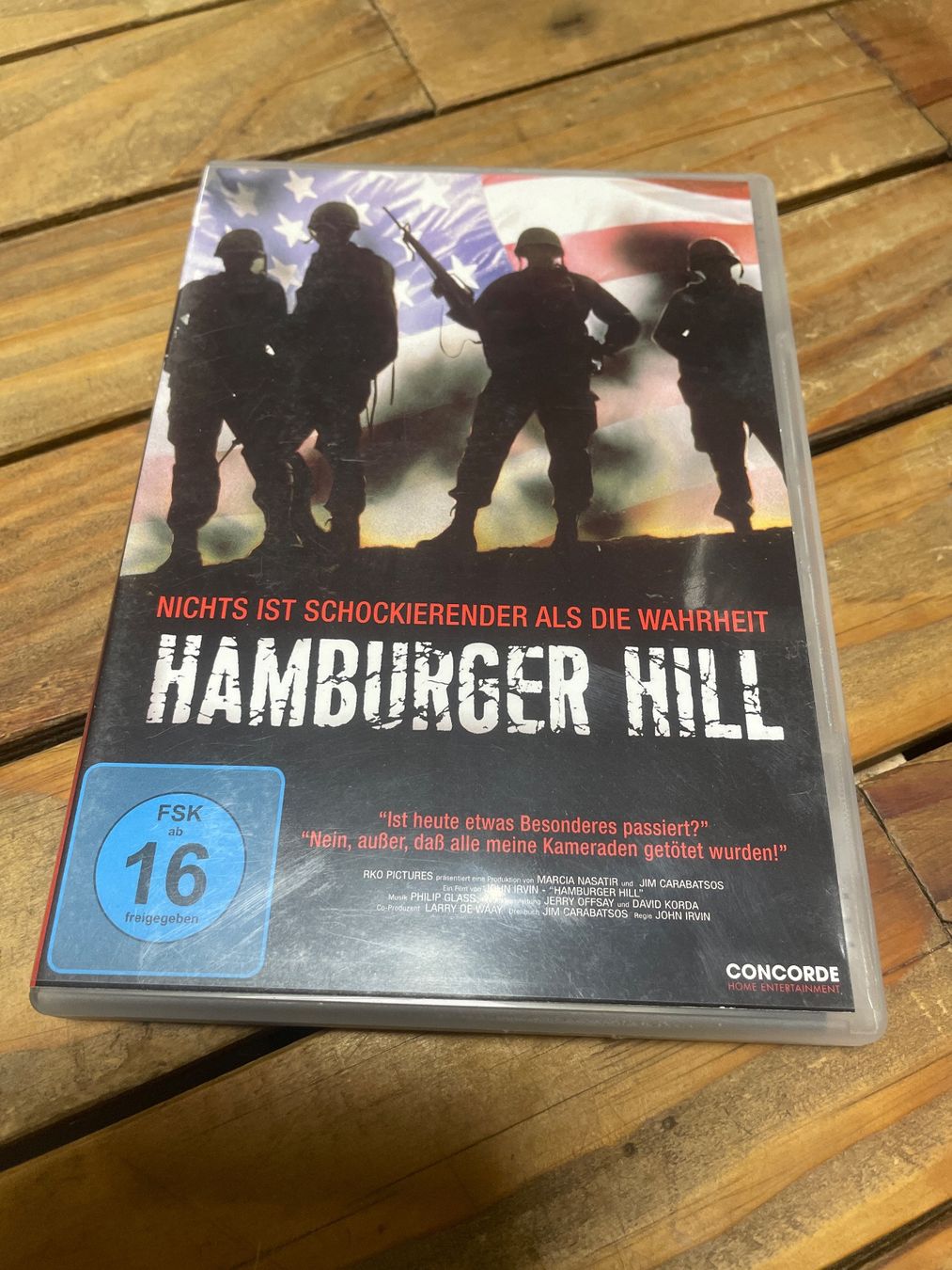 Alle DVDs: DVD hamburger Hill (allemand) – Gebraucht aus moudon von faucheur2