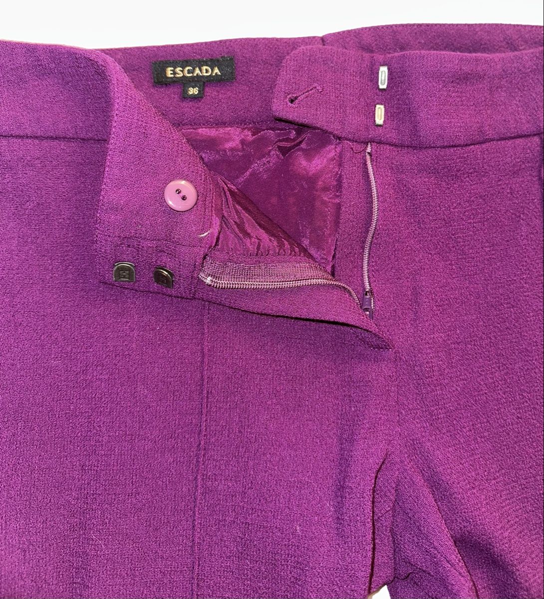 Escada Pantaloni: ESCADA HOSE GR. 36 Wolle – Usato da Unteraegeri venduto da MH203 6