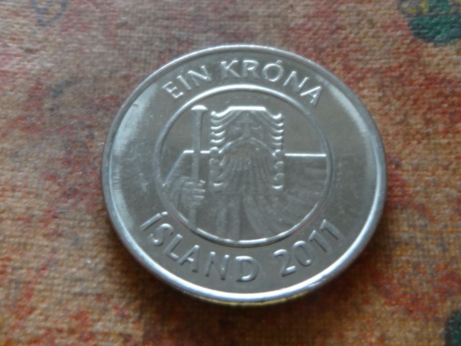 Tutti le monete: ISLANDE  1  Krone  2011 – Usato da Romanel-sur-Lausanne venduto da Swift13