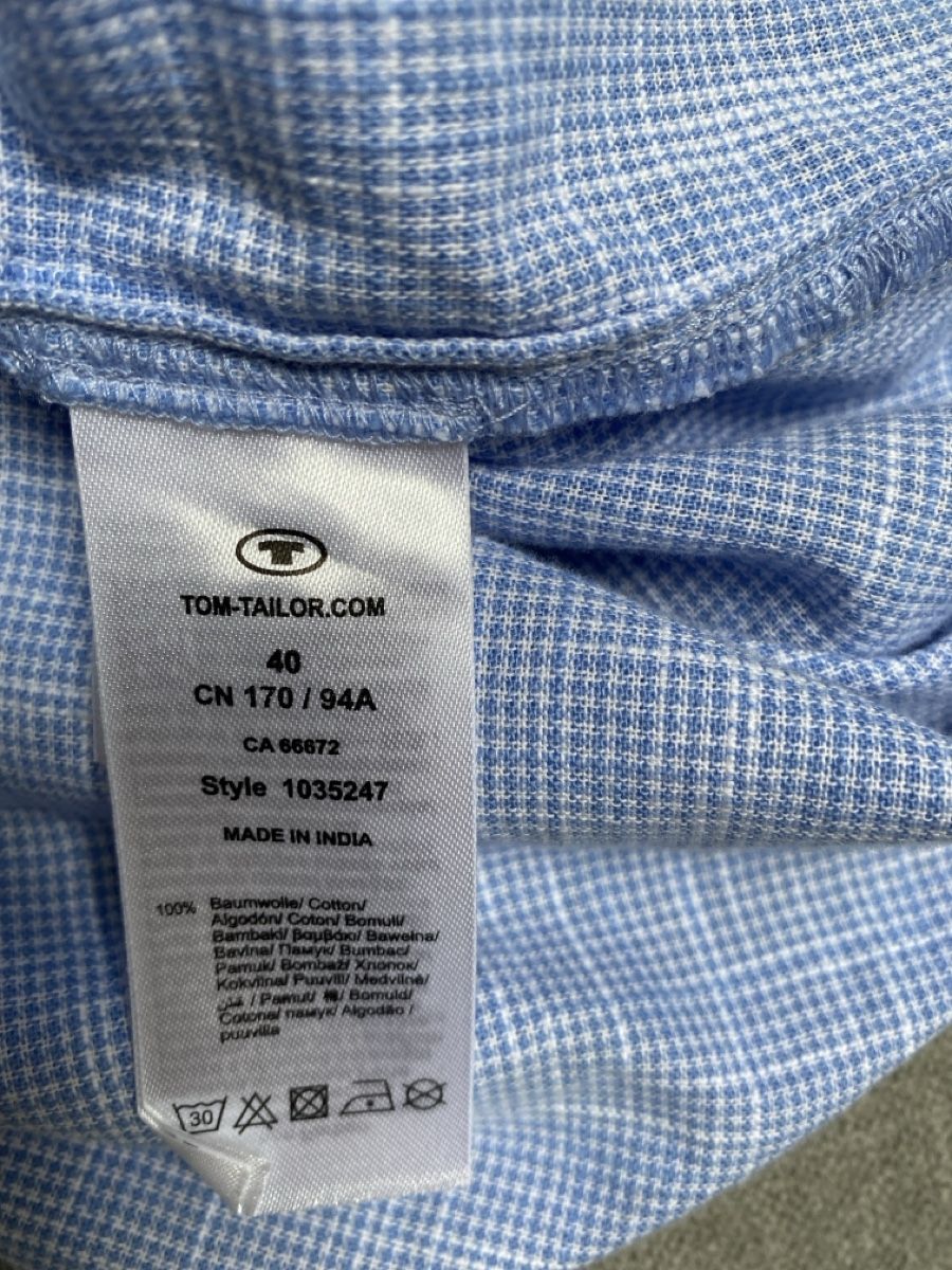 Tom Tailor Camicette: Tom Tailor lässige Bluse, hellblau, Gr.  40, Top Zustand! – Usato da Homberg b. Thun venduto da Homata 6