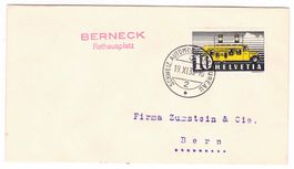 Lettre de Berneck BPA A240 pour Bern le 19.XI.38