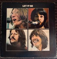 Schallplatte Let it be von den Beatles