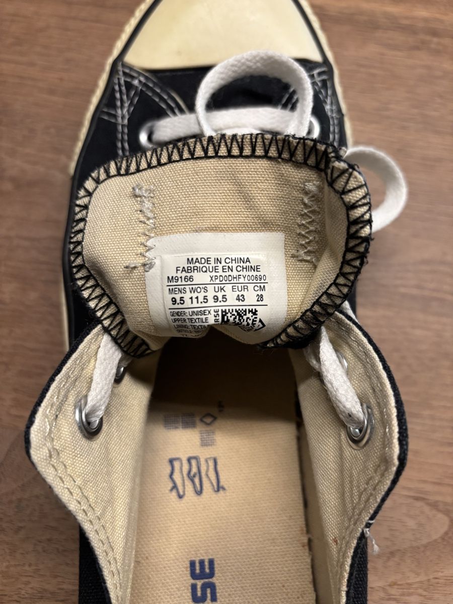 Converse Scarpe da uomo: Schuh Converse Schwarz – Usato da Meikirch venduto da Mike_B5 5