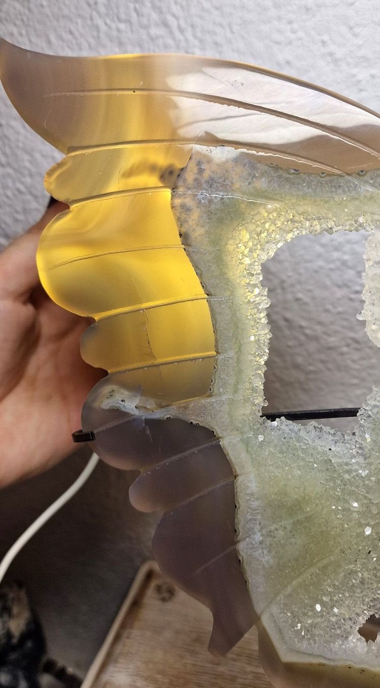 Mineralien & Heilsteine: Top grosse Achat Schmetterlingsflügel – Neu (gemäss Beschreibung) aus Matzingen von Shay_Crystalz 3