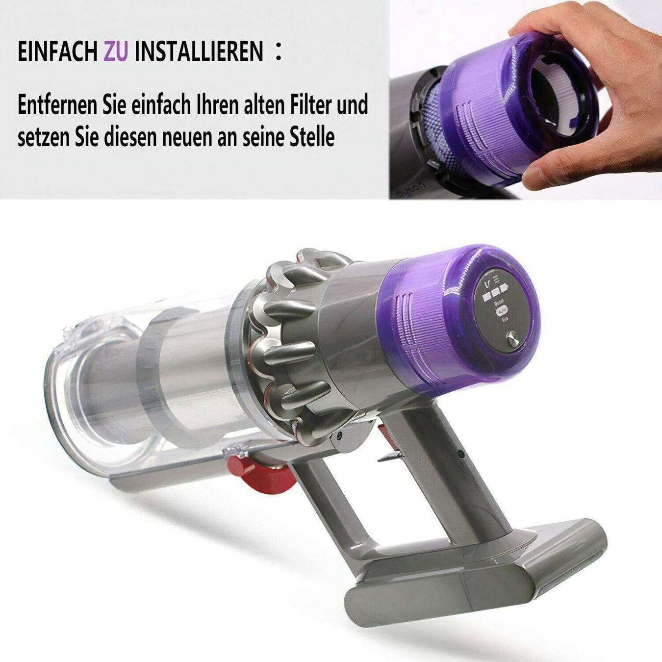Ventilazione: Waschbar Ersatzfilter Dyson V15 V11 SV14 – Nuovo (secondo la descrizione) da Kirchdorf AG venduto da Aarereussshop 2