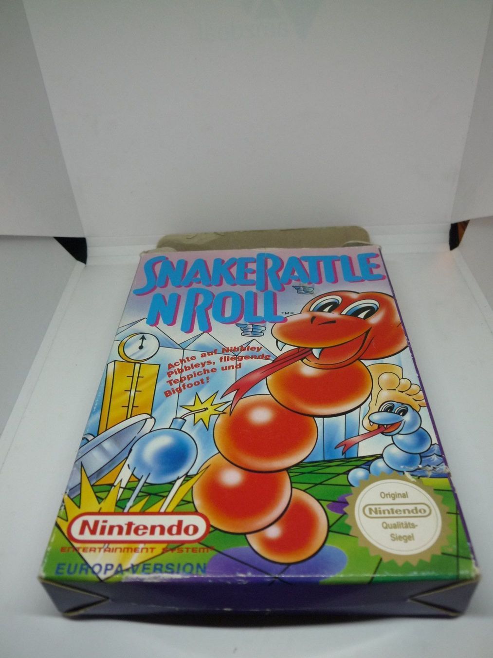 Nintendo Giochi: Snake Rattle n Roll NES Nintendo – Usato da Dietlikon venduto da NESFEVER