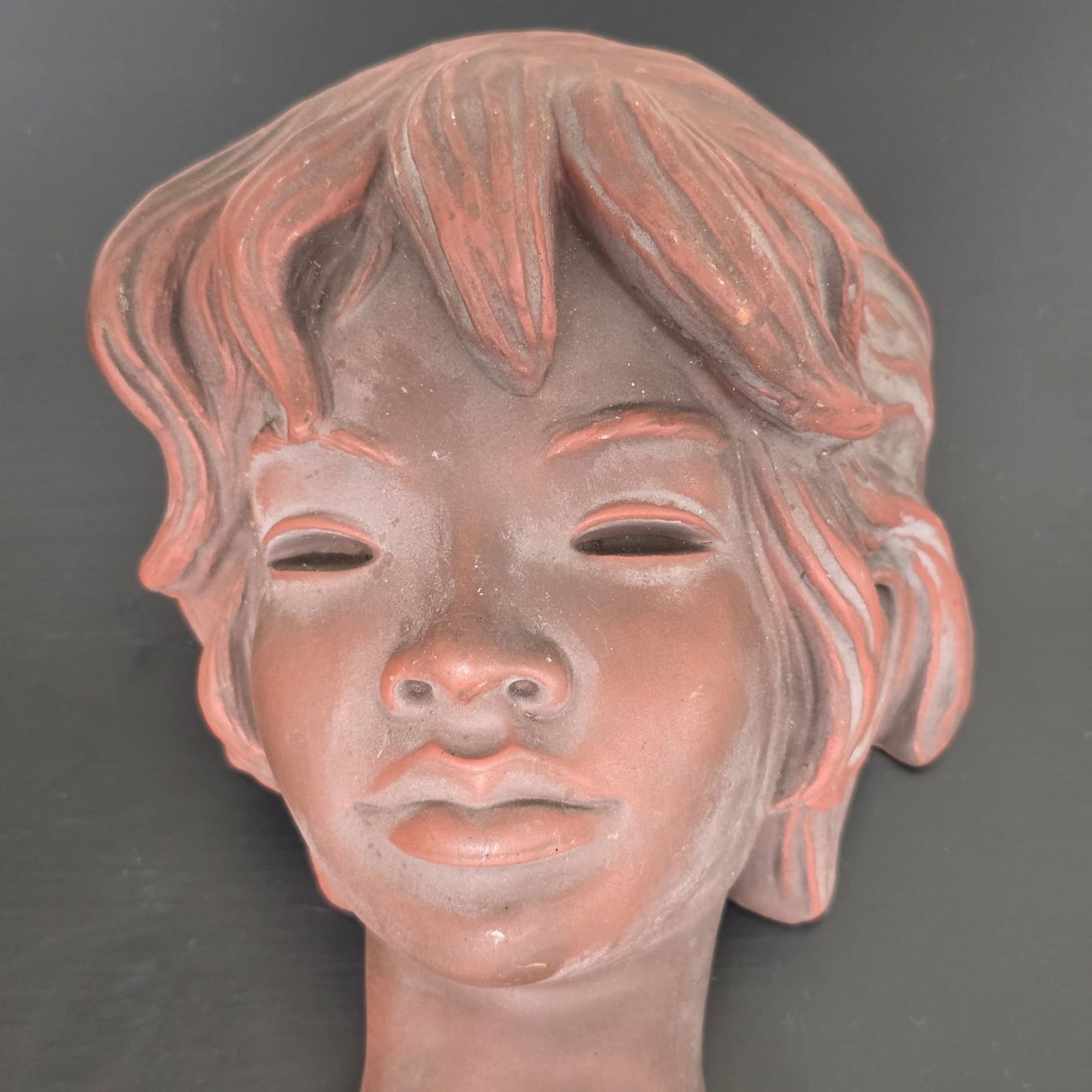 Sculture & Statue: Büste Kopf Mädchen Handarbeit Germany – Usato da Rheinsulz venduto da Dred 3