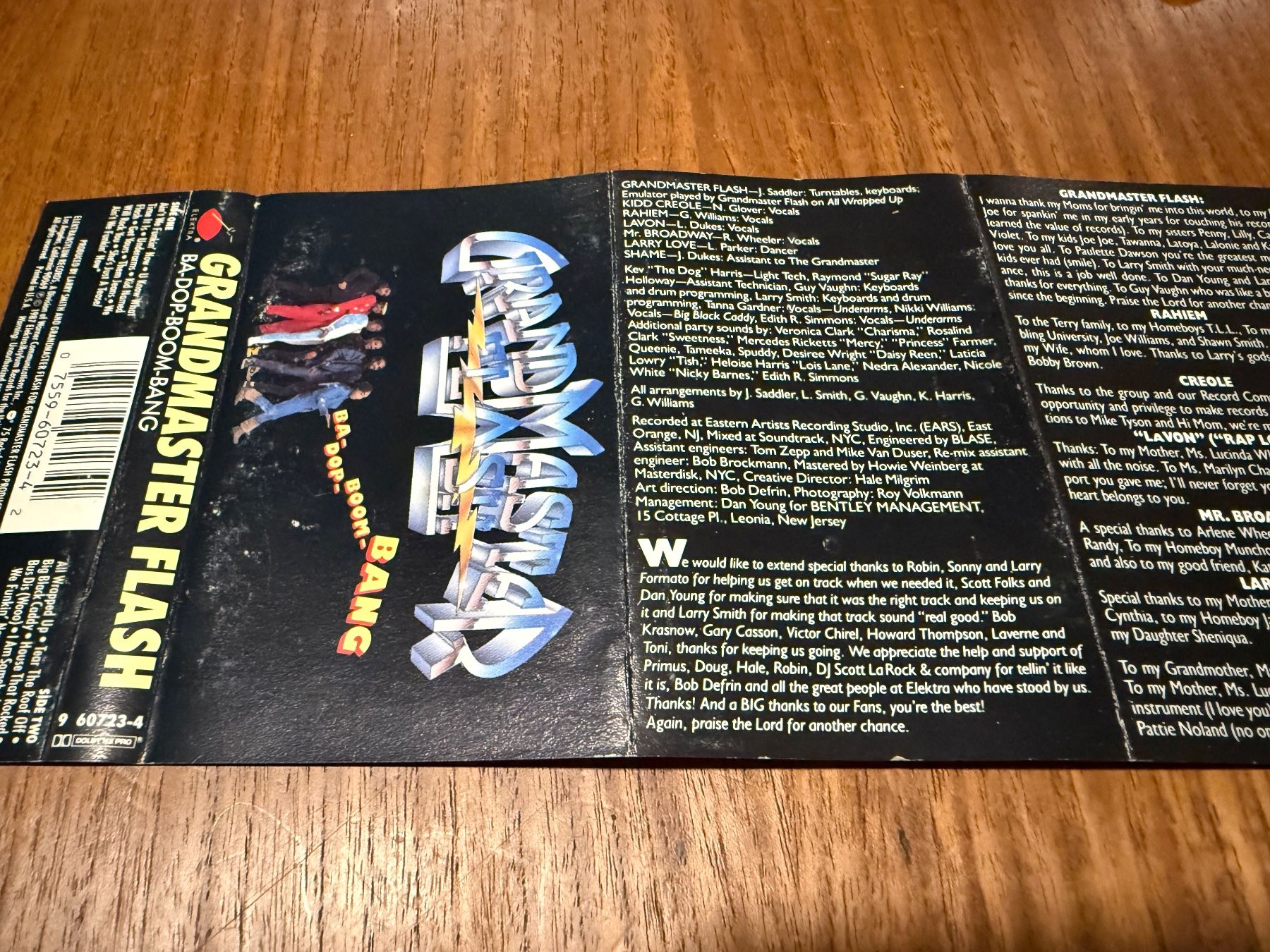 Kompaktkassetten: Grand Master Flash - Ba-Dop-Boom-Bang / US 1987 MC – Gebraucht aus Delémont von cpop 1
